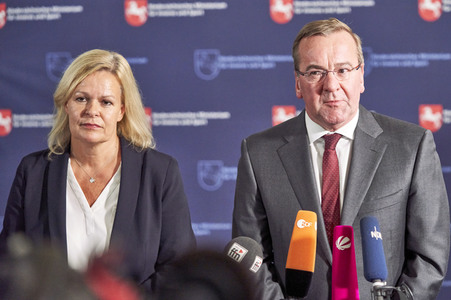 Innenministerkonferenz der SPD-geführten Innenressorts in Hannover