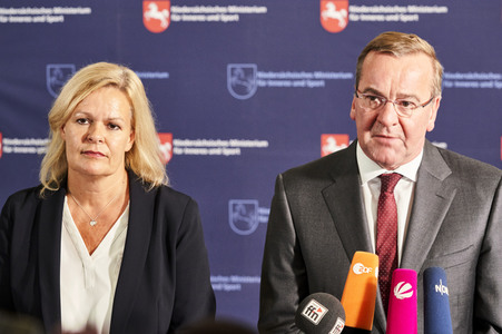 Innenministerkonferenz der SPD-geführten Innenressorts in Hannover