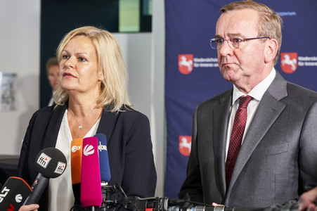 Innenministerkonferenz der SPD-geführten Innenressorts in Hannover