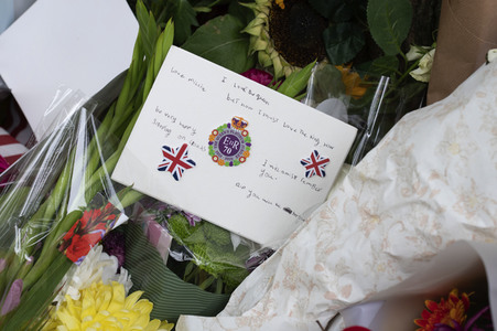 Trauer um Queen Elizabeth in London