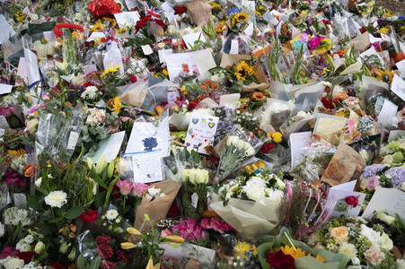 Trauer um Queen Elizabeth in London