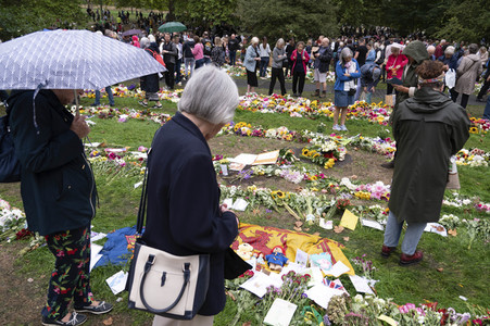 Trauer um Queen Elizabeth in London