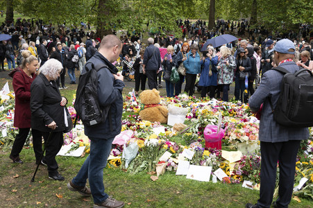 Trauer um Queen Elizabeth in London