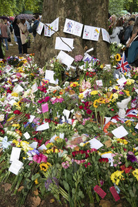 Trauer um Queen Elizabeth in London