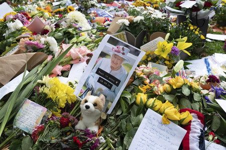Trauer um Queen Elizabeth in London