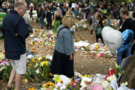 Trauer um Queen Elizabeth in London