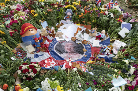 Trauer um Queen Elizabeth in London