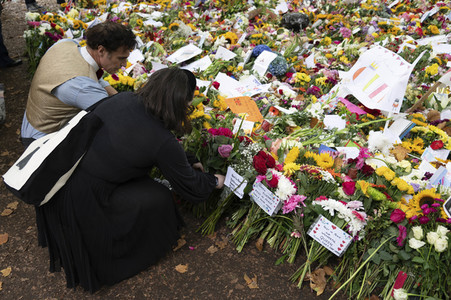 Trauer um Queen Elizabeth in London