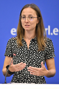 Pressekonferenz zu Produkten, die durch Zwangsarbeit hergestellt werden in Straßburg