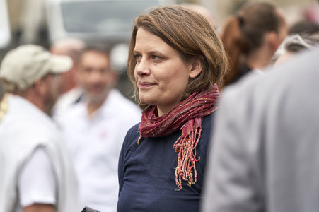 Demonstration des Bäckerhandwerks in Hannover