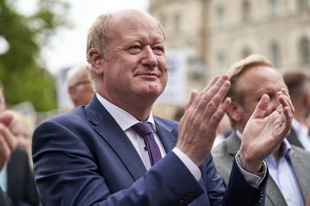 Demonstration des Bäckerhandwerks in Hannover