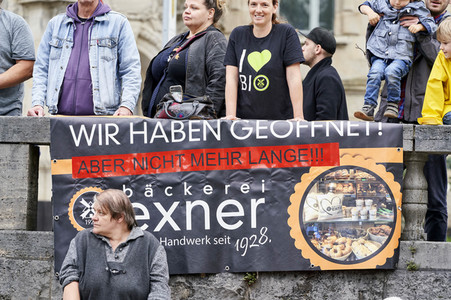 Demonstration des Bäckerhandwerks in Hannover