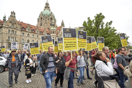 Demonstration des Bäckerhandwerks in Hannover