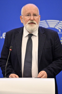 Pressekonferenz zu erneuerbaren Energien im EU-Parlament in Straßburg