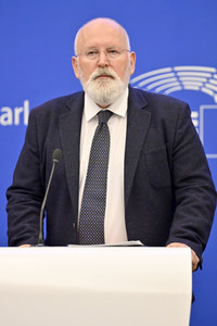 Pressekonferenz zu erneuerbaren Energien im EU-Parlament in Straßburg