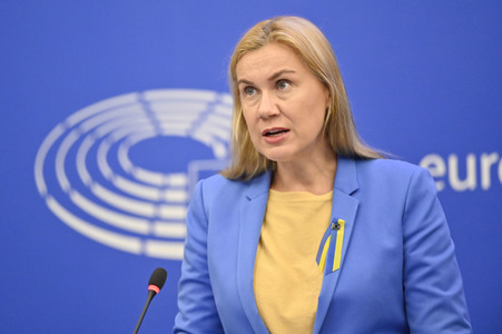 Pressekonferenz zu erneuerbaren Energien im EU-Parlament in Straßburg