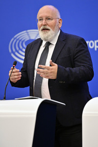 Pressekonferenz zu erneuerbaren Energien im EU-Parlament in Straßburg