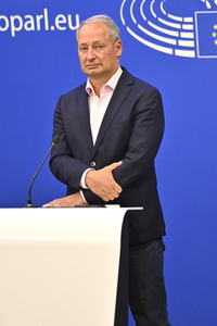 Pressekonferenz zur Bedrohung durch ISIS im EZ-Parlament in Straßburg