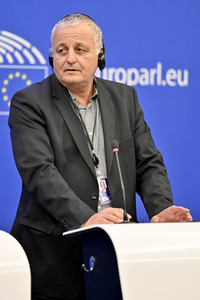 Pressekonferenz zur Bedrohung durch ISIS im EZ-Parlament in Straßburg