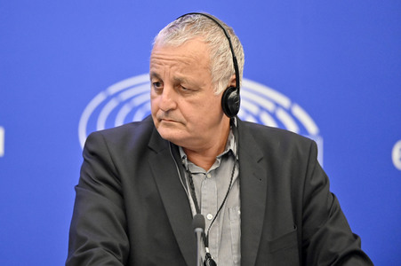 Pressekonferenz zur Bedrohung durch ISIS im EZ-Parlament in Straßburg