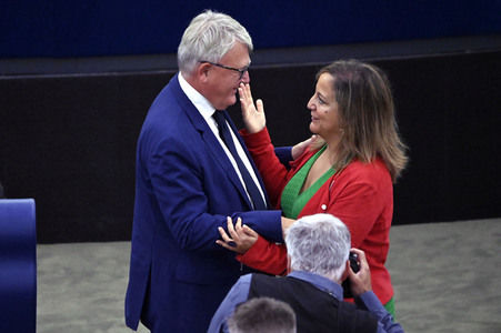 Rede von Ursula von der Leyen zu Lage der EU im EU-Parlament in Straßburg