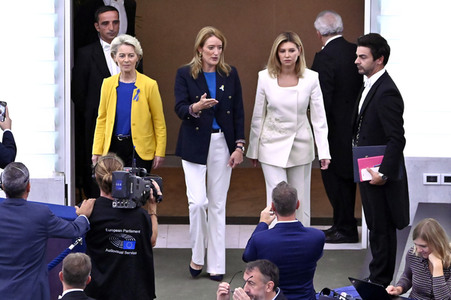 Rede von Ursula von der Leyen zu Lage der EU im EU-Parlament in Straßburg