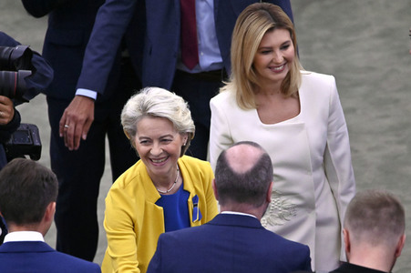 Rede von Ursula von der Leyen zu Lage der EU im EU-Parlament in Straßburg