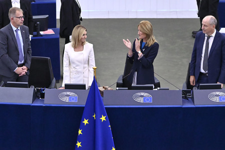 Rede von Ursula von der Leyen zu Lage der EU im EU-Parlament in Straßburg