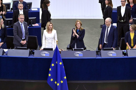 Rede von Ursula von der Leyen zu Lage der EU im EU-Parlament in Straßburg
