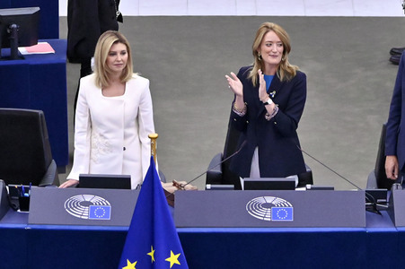 Rede von Ursula von der Leyen zu Lage der EU im EU-Parlament in Straßburg