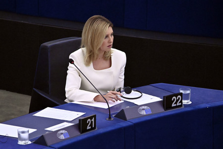 Rede von Ursula von der Leyen zu Lage der EU im EU-Parlament in Straßburg