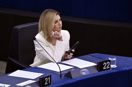 Rede von Ursula von der Leyen zu Lage der EU im EU-Parlament in Straßburg