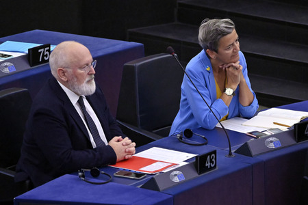 Rede von Ursula von der Leyen zu Lage der EU im EU-Parlament in Straßburg