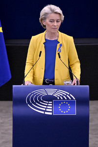 Rede von Ursula von der Leyen zu Lage der EU im EU-Parlament in Straßburg