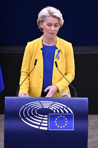 Rede von Ursula von der Leyen zu Lage der EU im EU-Parlament in Straßburg