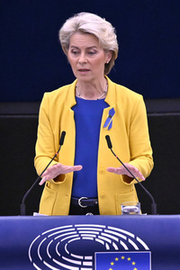 Rede von Ursula von der Leyen zu Lage der EU im EU-Parlament in Straßburg
