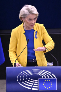 Rede von Ursula von der Leyen zu Lage der EU im EU-Parlament in Straßburg