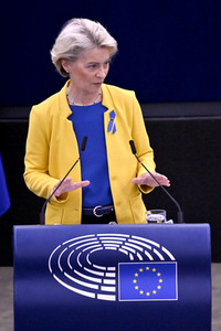 Rede von Ursula von der Leyen zu Lage der EU im EU-Parlament in Straßburg