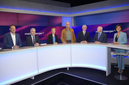 Talkshow 'maischberger' in Berlin