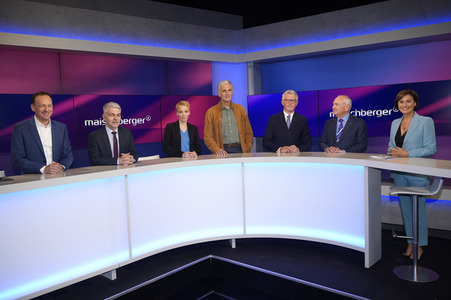 Talkshow 'maischberger' in Berlin