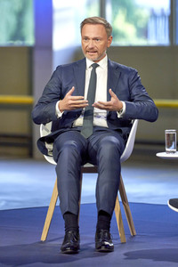 Christian Lindner bei 'RND vor Ort' in Hannover
