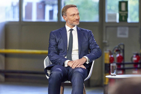 Christian Lindner bei 'RND vor Ort' in Hannover
