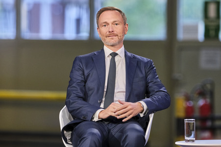 Christian Lindner bei 'RND vor Ort' in Hannover