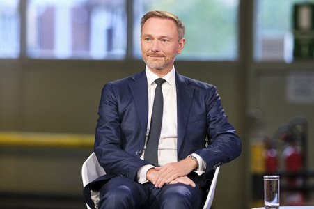 Christian Lindner bei 'RND vor Ort' in Hannover
