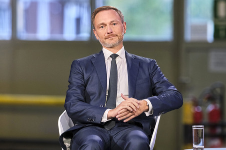 Christian Lindner bei 'RND vor Ort' in Hannover