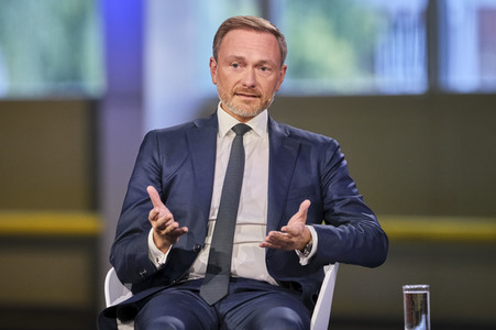 Christian Lindner bei 'RND vor Ort' in Hannover