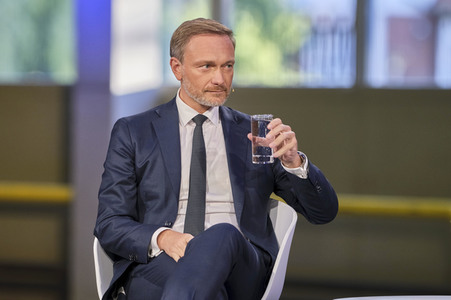 Christian Lindner bei 'RND vor Ort' in Hannover