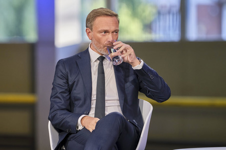 Christian Lindner bei 'RND vor Ort' in Hannover