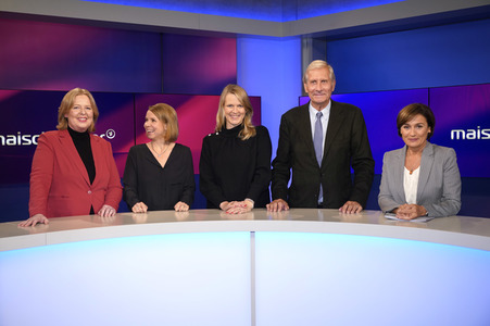 Talkshow 'maischberger' in Berlin