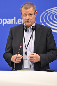 Pressekonferenz zu Überarbeitung der Erneuerbare-Energien-Richtlinie im EU-Parlament in Straßburg